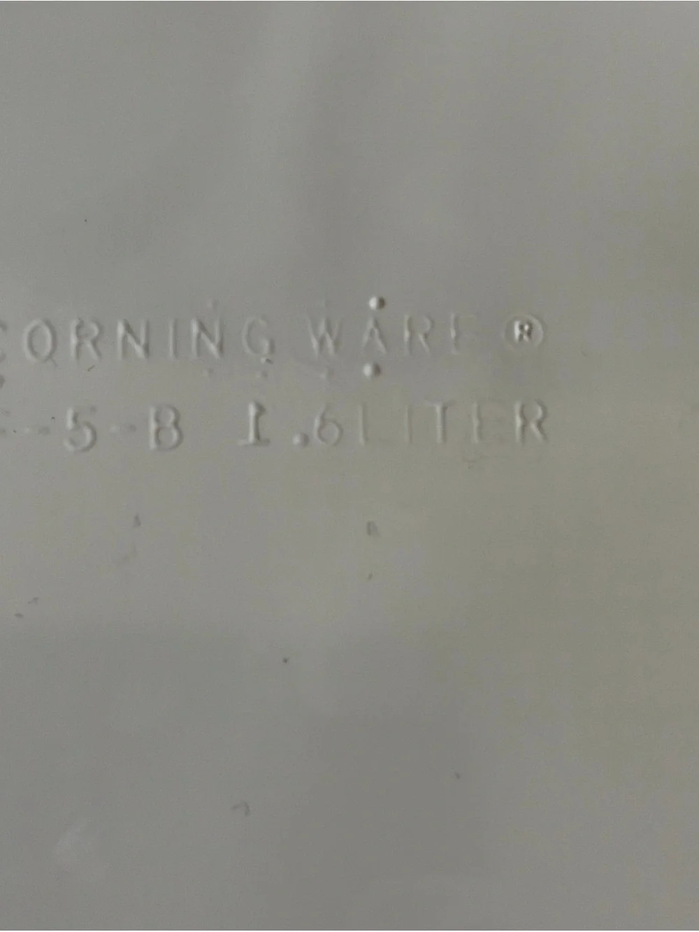 Corningware French White Round 1.5 Quart Baking Dish